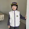 Chaleco para Niños para Primavera y Otoño, Chaleco de Primavera para Niños para Ropa Exterior, Nuevo Estilo 2026, Ropa de Primavera para Niños, Chaleco de Punto Cálido, Elegante