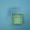Caja de Tubos de Congelación de Plástico Caja de Tubos de Congelación de PC 25 Rejillas 36 Rejillas 50 Rejillas 81 Rejillas 100 Rejillas Caja de Congelación Caja de Tubos de Muestra
