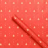 Suministro exclusivo transfronterizo de papel de regalo navideño, cajas de regalo, papel para envolver ramos, papel kraft, materiales hechos a mano para bricolaje de Nochebuena