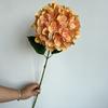 Ramo único 72 peças de filme 3D hortênsia casamento auditório teto estrada chumbo alto arranjo de flores floral decoração suave hortênsia