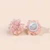 Botones de Perlas Hechos a Mano para Abrigos, Botones Decorativos, Botones Hechos a Mano, Gemelos, Botones Cosidos a Mano, Accesorios de Piel, Botones