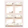 Caderno com Notas Adesivas Miffy Rabbit N-time da Mipin Stationery para Alunos do Ensino Fundamental, Páginas Coloridas, Rilakkuma, Hello Kitty, Notas Adesivas de Alto Valor