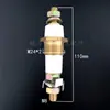 Bomba Sumergible en Aceite Sello de Aceite Asiento Lanzador de Agua Tazón Sello de Aceite Manguito de Acero Base de Baquelita Accesorios para Bomba Eléctrica Sumergible Rellena de Aceite