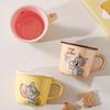 Taza medidora de leche, Taza, Vaso de agua genuino, Taza de estilo Ins de alta apariencia, Co-branded auténtico y autorizado de Tom y Jerry