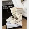 Nuevas Botas de Moda Versátiles Lan Gui de 4 cm de Altura Estilo Ballet Dulce Fresco Moño Zapatos de Entrenamiento Alemanes para Mujer