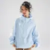 Ropa de Protección Solar para Mujer con Tres Rayas, UPF50+, Resistente a los Rayos UV, Transpirable, Estilo Deportivo, Ropa de Protección Solar de Moda para Mujer