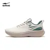 Zapatillas de correr impermeables de cuero Hongxing Erke Lingkong 2 para hombre, zapatillas deportivas de suela blanda con absorción de impactos, zapatos ligeros resistentes al agua para hombre