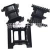 Transformador de potencia esqueleto EPC54 doble ranura horizontal 11 11 pines con juego de carcasa