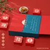 Nueva Caja de Regalo de Pasteles de Luna para el Festival del Medio Otoño, Caja de 8 Pasteles de Luna, Caja de Regalo Portátil de Pasteles de Luna, Caja Vacía, Venta al por Mayor desde el Fabricante