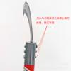 Marca Xiangrui Mango Recto Hoz Creciente Hoz Agrícola para Cosecha Trigo Arroz Hoz Cuchillo para Desbrozar y Pastorear Jardín Exterior