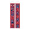 Cortinas de Puerta del Día de la Independencia Americana Transfronterizas, Pareados, Banderines Colgantes Festivos, Decoraciones, Soporte de Comercio Exterior, Diseño Personalizado para Decoraciones Festivas