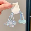 Elásticos Coloridos de Cabelo de Coelho para Crianças, Elásticos Duplos de Alta Qualidade para Rabo de Cavalo, Acessórios de Cabelo Fofos e Luxuosos para Meninas Bebês