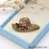 Accesorios para Abrigos de Otoño e Invierno Japoneses y Coreanos Botón de Cárdigan Moda Sombrero Broche Elegante Abrigo Suéter Ramillete Accesorios para Sombrero