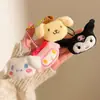 Colgante de Muñeco de Peluche de Dibujos Animados Sanrio Lindo Perro Cinnamon Llavero para Mochila Niñas Pequeños Regalos Accesorios Venta al por Mayor