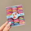 Gomas de Pelo de Colores del Tamaño de un Pulgar para Niñas, Alta Elasticidad y Duraderas, Cuerdas de Goma para el Cabello, Accesorios para el Cabello