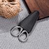 Tijeras domésticas cubierta protectora de punta de cuchillo universal cubierta de cuero PU para tijeras cubierta de cuero antipinchazos para tijeras carcasa protectora