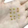 Tapas Florales Huecas Chapadas en Oro de Plata S925 para Pulseras DIY, Cuentas Espaciadoras Hechas a Mano, Tapas de Flor, Cuentas de Posicionamiento
