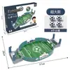 Mesa de fútbol de doble partido, mesa de fútbol, juguete de fútbol, juego de campo de fútbol interactivo educativo para padres e hijos para niños.