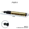 Pluma de Cera de Liberación Rápida Manual para Tallado de Cera para Cuentas, Encerado, Hilar y Reparar Hilos Rotos para Carteras y Artículos de Cuero Hechos a Mano