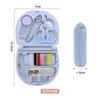 Mini Caja de Costura de Stock Listo del Fabricante Nuevo Estilo Simple para el Hogar Conveniente Kit de Costura Pequeño Combinación de Herramientas de Costura