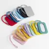 Etiqueta de Equipaje de Mano con Cordón para Evitar Pérdidas, Etiqueta de Identificación Antiperdida para Maleta y Bolso de Mano, Etiqueta de Equipaje de Silicona