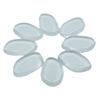 Suministro de Fabricantes de Borlas de Polvo de Silicona Transparentes con Forma de Gota de Agua y Otras Formas en Grandes Cantidades, Polvo Suelto Portátil, Venta Caliente Transfronteriza