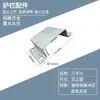 Conector Fixo para Coluna de Tubo Quadrado Suporte em U Acessórios para Guarda-Corpo de Aço Galvanizado Corrimão de Varanda Clipe para Parede Interna