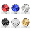 Esfera de reloj de coche, reloj electrónico de alta precisión para coches, accesorio decorativo modificado, reloj de cuarzo para coche de alta calidad con pegatina de modo de doble flash