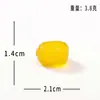 Paisaje Miniatura Verduras y Frutas Artificiales Juguetes de Comida DIY Adornos de Decoración Accesorios de Bolsa Sorpresa Escritorio Fruta Artificial Resina