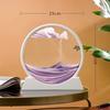 Decoración de pintura de arenas movedizas, reloj de arena tridimensional 3D, arte creativo, descompresión dinámica, sala de estar, oficina, decoración de escritorio, regalo