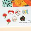 Temperamento Retro Tulipa Rosa Cachorrinho Amor Liga DIY Brincos Feitos à Mão Material para Headwear Acessórios Pendentes