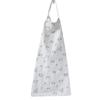 Estilo Ins Simple Algodón Cocina Impermeable a la Grasa Limpieza Delantal Moda Artístico Patrón Geométrico Blanco y Negro Delantal para Padres e Hijos