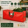 Saco de Armazenamento para Árvore de Natal da Amazon Transfronteiriço Impermeável e à Prova de Poeira Saco de Armazenamento Saco de Armazenamento para Suprimentos de Feriado Europeus e Americanos Caixa de Armazenamento