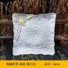 Posavasos con patrón de martillo creativo ciruelo orquídea bambú crisantemo pino loto tapete para taza de té tapete antideslizante soporte para tetera accesorios para juego de té kung fu