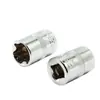 SATA 12701 dado para destornillador 10mm serie 6-kantagonal hexagonal forma de flor cabeza de dado E4-E20