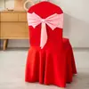Respaldo sin lazos, flores, respaldo extra grueso, cinta decorativa, funda para silla de boda, exposición, lugar al aire libre, lazo, blanco roto