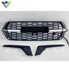 Adecuado para Land Cruiser Lc200 2016-2020 Parrilla de Parachoques Delantero con Letras LED en Ambos Lados
