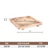 Aislamiento térmico tazón engrosado base de madera base para olla plancha soporte para parrilla olla de piedra tabla de madera mantel tablero de aislamiento térmico almohadilla de aislamiento térmico resistente al calor no