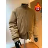 Chaqueta de Vuelo Coach para Hombre Invierno 2025 Engrosada Corte Limpio Estilo Americano Algodón Chaqueta Corta Directo del Fabricante
