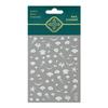 Redanco nuevos pegatinas para uñas con relieve 5D de medusa, estrella de mar, concha, luz, pegatinas adhesivas estéreo para uñas Dr-1012