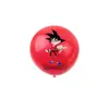 Conjunto de balões de látex Super Saiyan com tema Dragon Ball 7, incluindo Goku e Goku, para decoração de festa.
