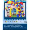 Ins Juego de Globos para Decoración de Cumpleaños Niños Niñas Fiesta de Cumpleaños de Bebé Accesorios para Disfrazar Escena
