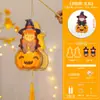 Decoração de Halloween Infantil Feita à Mão Saco de Materiais DIY Atividade Temática para Festa de Jardim de Infância Barra Adereços Lanterna de Abóbora