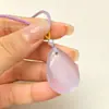 Piedra de Ojo de Gato Jade Forma de Gota Colgante Unisex Moda Colgante Forma de Gota Collar Joyería Tráfico-Conducción Más Vendido Fábrica Venta al por Mayor