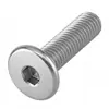 Tornillo de Acero Inoxidable 304 de Cabeza Plana Hexagonal Fina Tornillo Mecánico de Cabeza Plana Redonda Tornillo Mecánico de Cabeza Fina Tornillo para Muebles m2m8
