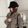 Chapéu Bucket Jeans Aba Larga Estilo Yang Chaoyue Feminino Look de Alto Padrão Boina Emagrecimento Facial Respirável Boné de Baseball Personalidade