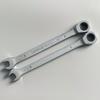 Chave Catraca de Cabeça Fixa 72 Dentes Omar Tools 6-32mm Ferramenta de Hardware Jogo de Chaves Cromado Polido
