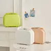 Venta al por mayor del fabricante mini portátiles cajas pequeñas estuche de maquillaje de 14 pulgadas equipaje de viaje caja de almacenamiento de regalo con logotipo