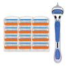 Exclusivo Ozon|Lâminas de Barbear Laranja de Cinco Camadas|Produção de Amostra de 48 Horas|Suporta Aliexpress/Ebay/Sites Independentes