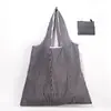 Bolsa de Compras Plegable, Nueva de Gran Capacidad, Bolsa Plegable Ecológica en Stock, Bolsa de Tote de Almacenamiento Plegable Portátil Impresa Creativa
